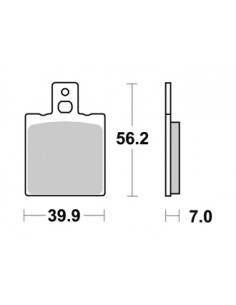 Plaquettes de freins AP RACING 2