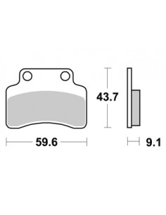 Plaquettes de freins AP RACING 2