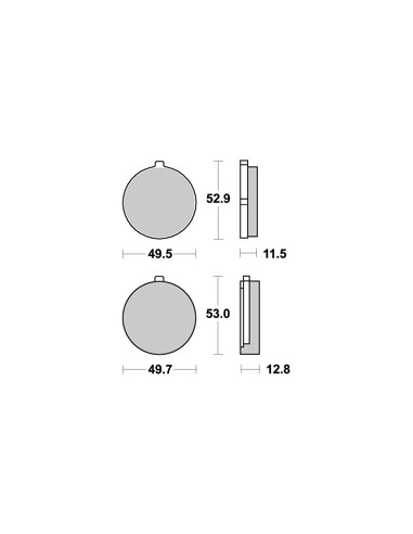 Plaquettes de freins AP RACING