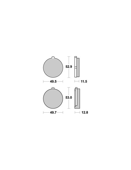 Plaquettes de freins AP RACING