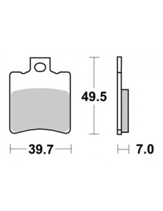 Plaquettes de freins AP RACING 2