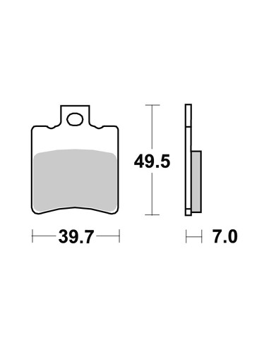 Plaquettes de freins AP RACING