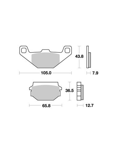 Plaquettes de freins AP RACING