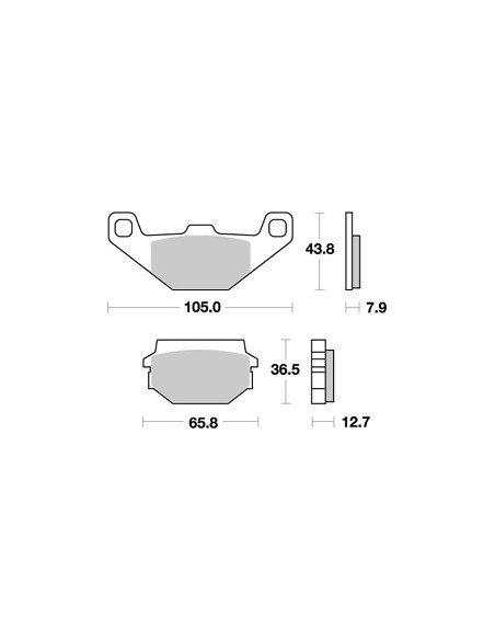Plaquettes de freins AP RACING