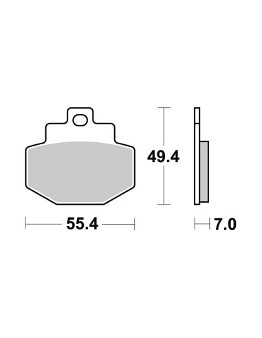 Plaquettes de freins AP RACING