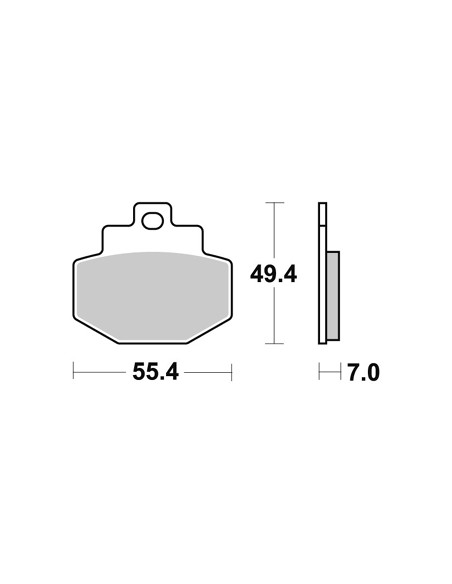 Plaquettes de freins AP RACING