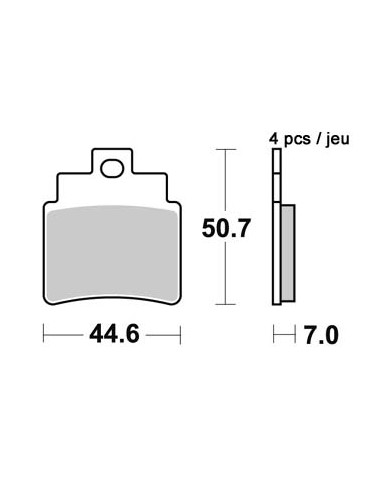 Plaquettes de freins AP RACING