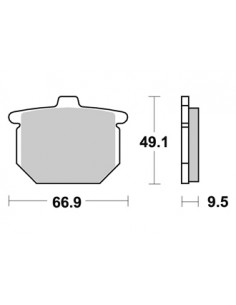 Plaquettes de freins AP RACING 2