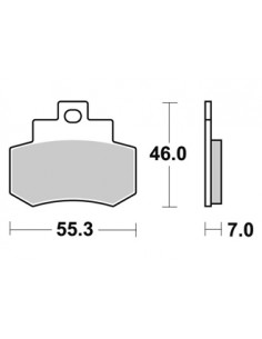 Plaquettes de freins AP RACING 2