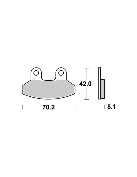 Plaquettes de freins AP RACING