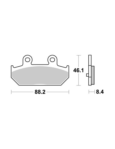 Plaquettes de freins AP RACING