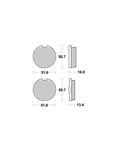 Plaquettes de freins AP RACING