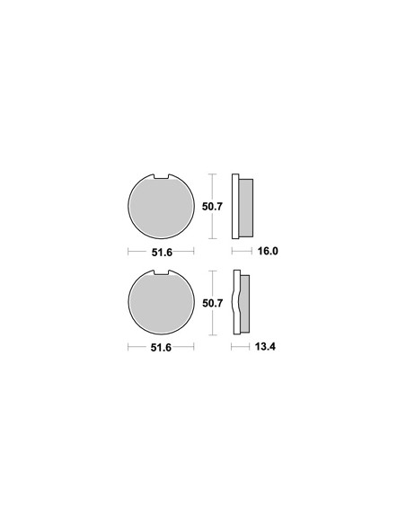 Plaquettes de freins AP RACING