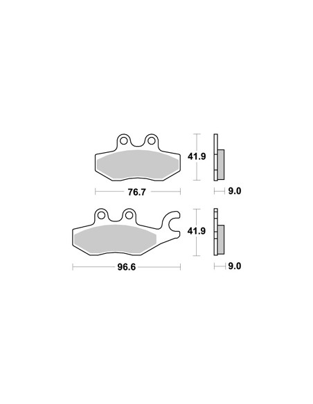 Plaquettes de freins AP RACING