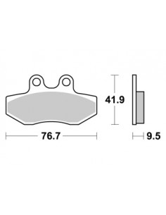 Plaquettes de freins AP RACING 2