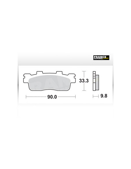 Plaquettes de freins AP RACING