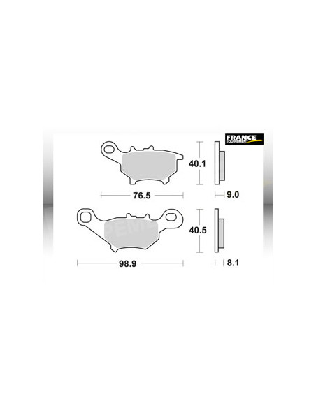 Plaquettes de freins AP RACING