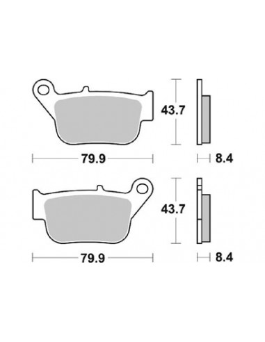 Plaquettes de freins AP RACING