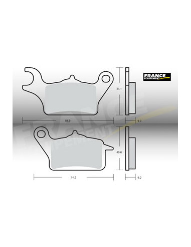 Plaquettes de freins AP RACING