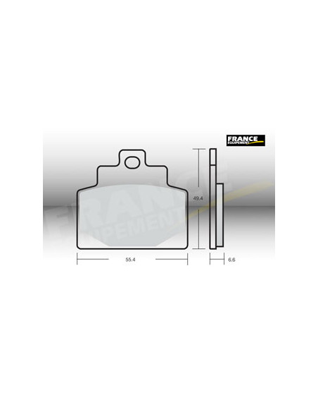 Plaquettes de freins AP RACING