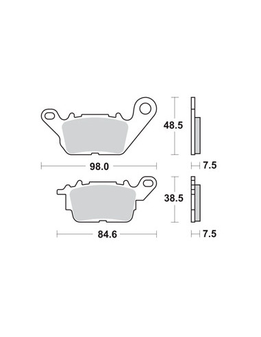 Plaquettes de freins AP RACING