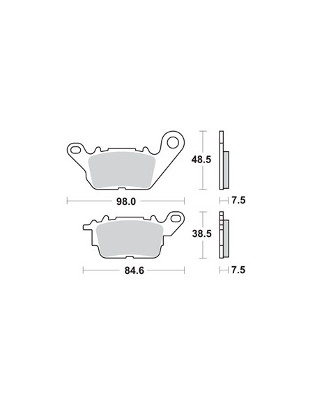 Plaquettes de freins AP RACING
