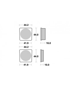 Plaquettes de freins AP RACING 2