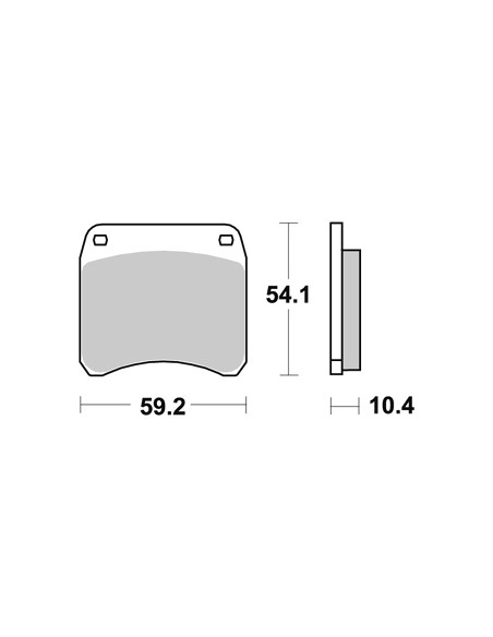 Plaquettes de freins AP RACING
