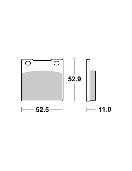 Plaquettes de freins AP RACING