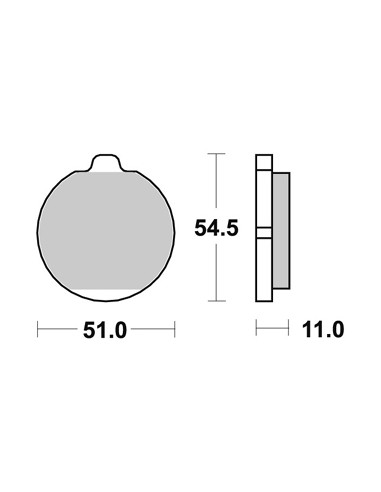 Plaquettes de freins AP RACING