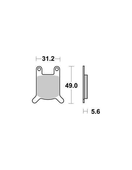 Plaquettes de freins AP RACING