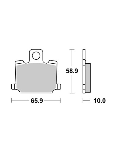 Plaquettes de freins AP RACING