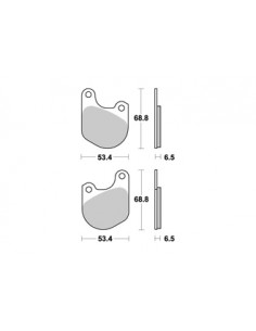 Plaquettes de freins AP RACING 2