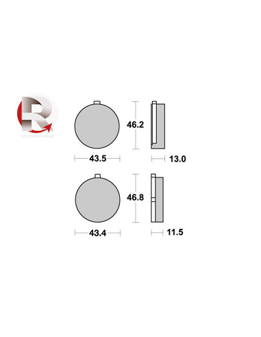 Plaquettes de freins AP RACING