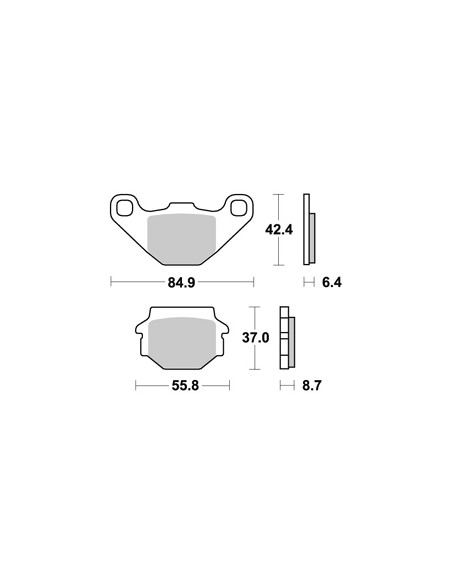 Plaquettes de freins AP RACING