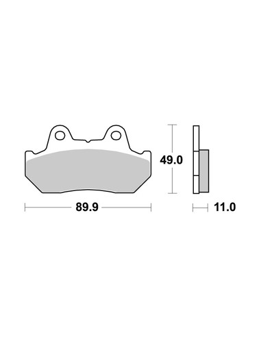 Plaquettes de freins AP RACING