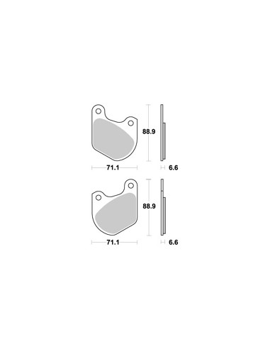 Plaquettes de freins AP RACING