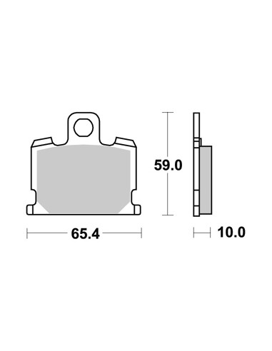 Plaquettes de freins AP RACING