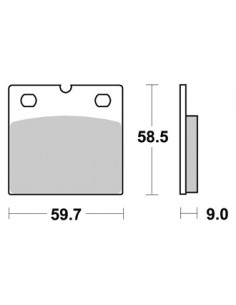 Plaquettes de freins AP RACING 2