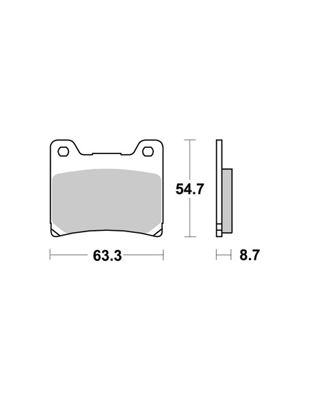 Plaquettes de freins AP RACING