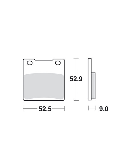 Plaquettes de freins AP RACING