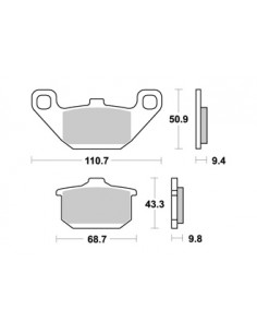 Plaquettes de freins AP RACING 2