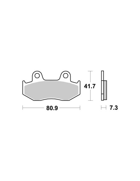 Plaquettes de freins AP RACING