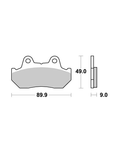 Plaquettes de freins AP RACING