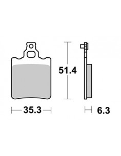 Plaquettes de freins AP RACING 2
