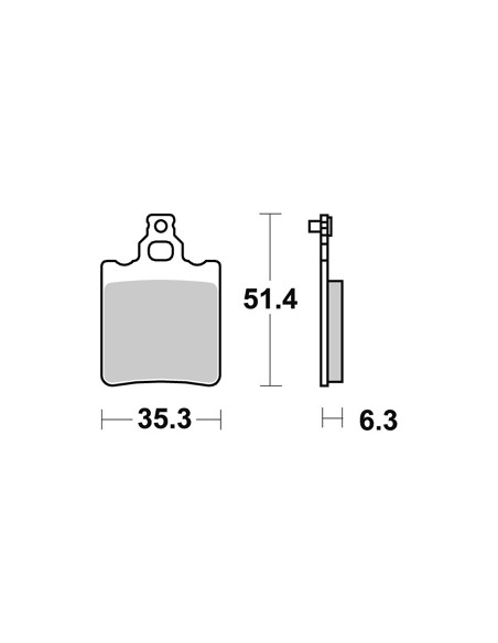 Plaquettes de freins AP RACING