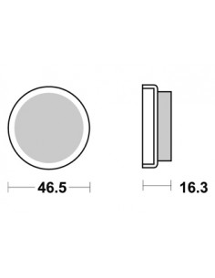 Plaquettes de freins AP RACING 2