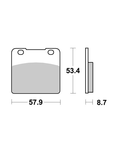Plaquettes de freins AP RACING