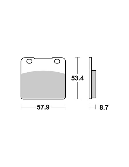 Plaquettes de freins AP RACING
