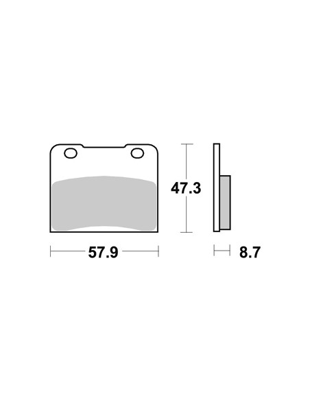 Plaquettes de freins AP RACING